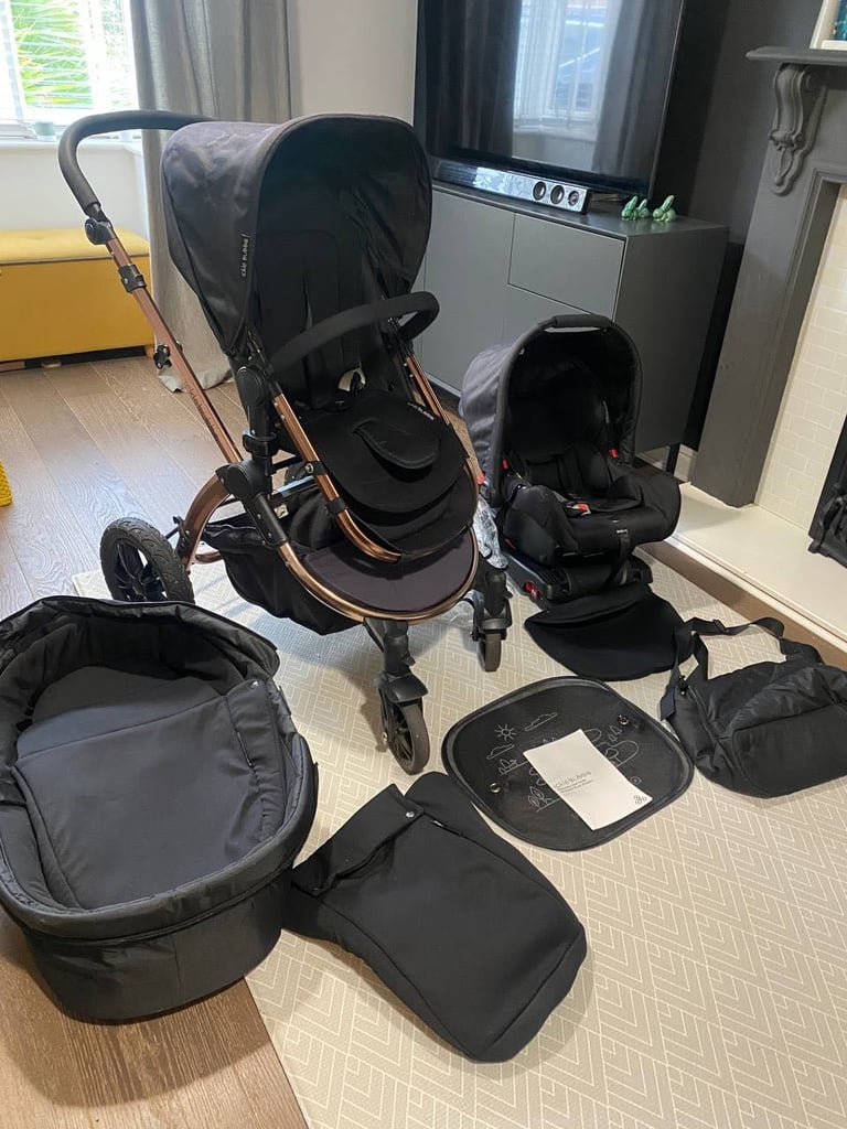 image for Ickle Bubba Stomp full Travel System in Black & Copper 