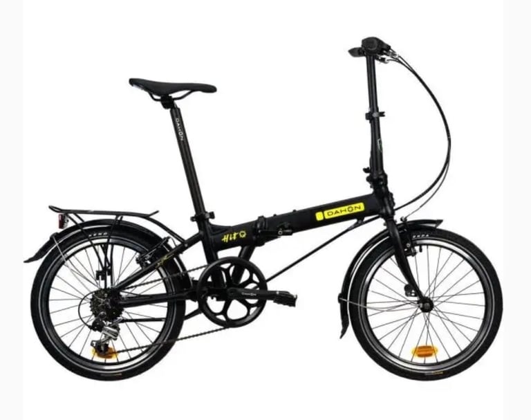 Dahon Hit 6-Speed Folding Bike in Matte Black