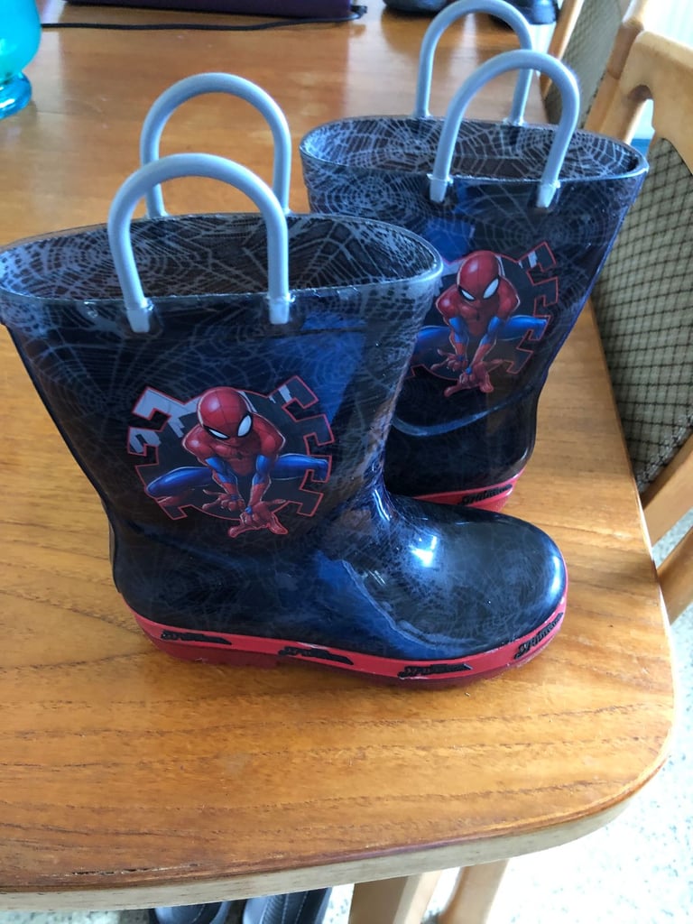 Kids Spiderman Wellington Boots