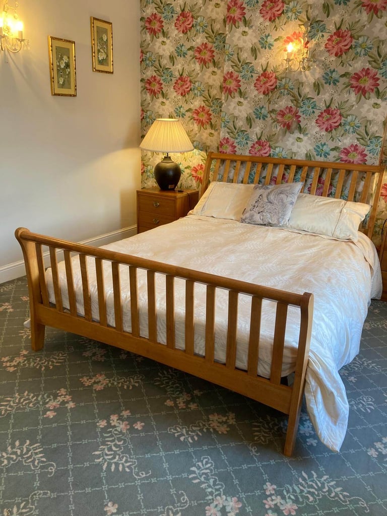 Beautiful Solid wood double bed