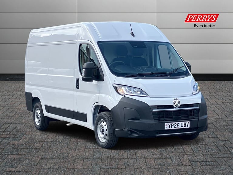 2025 Vauxhall Movano 2.2 Turbo D 140 H2 Van Prime High Volume/High Roof Van Diesel Manual