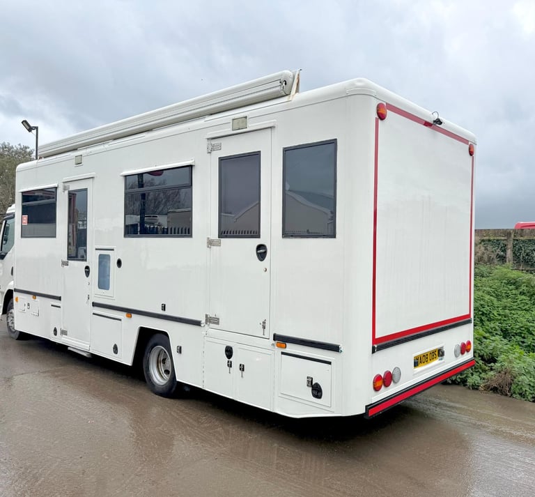 2008 DAF LF45.220 EXHIBITION BUS CAMPER MOTORHOME RACEVAN PROJECT 70,000 MILES