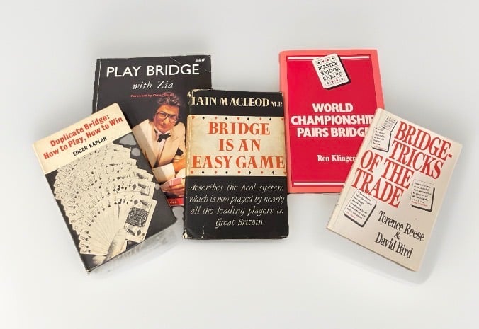 Rare Bridge card game book bundle reseller job lot 