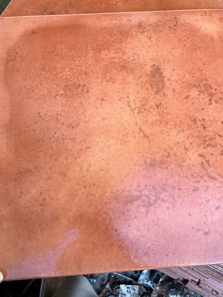 Terracotta tiles 