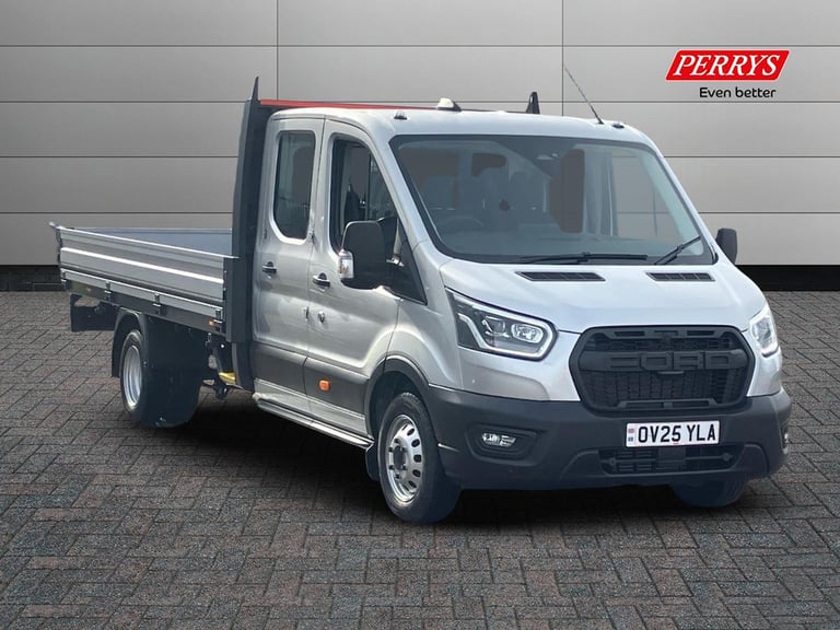 image for 2025 Ford Transit 2.0 EcoBlue 165ps HDE Double Cab Chassis [DAP] Dciv DIESEL Manual