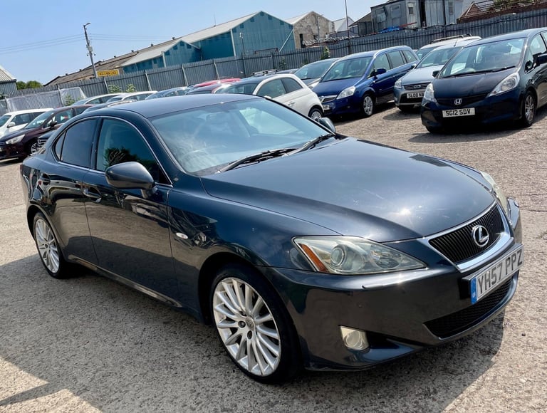 2007 LEXUS IS 220D SE-L 2.2 DIESEL SALOON, 1 YEAR MOT, 2 KEYS, FULL ...