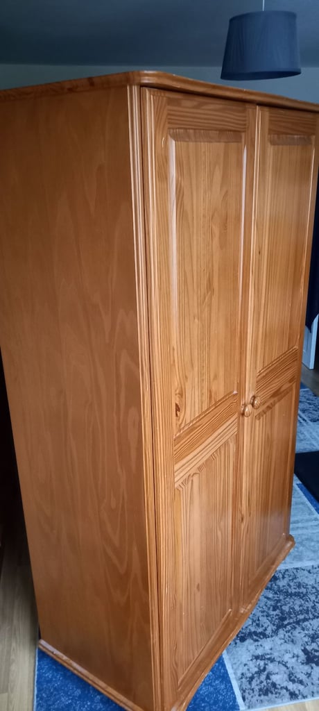 Large Solid Pine Wardrobe (FREE Delivery Locally)
