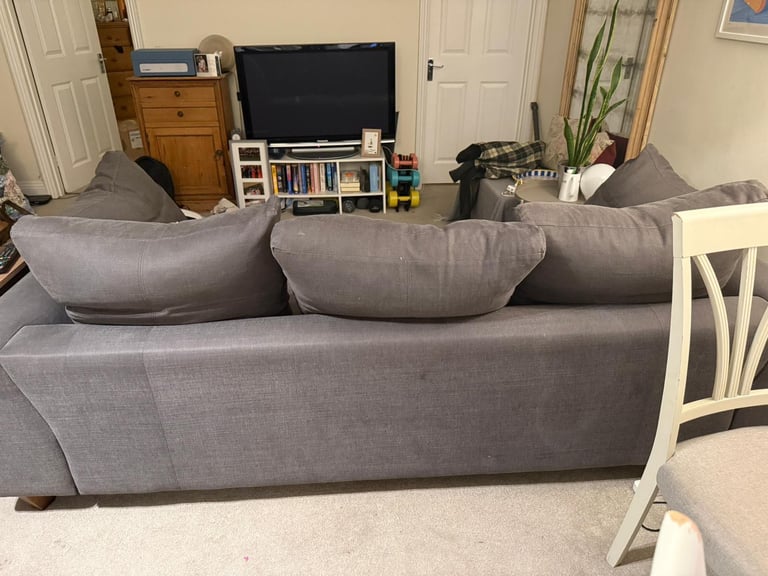 Comfortable three-seater sofa 
