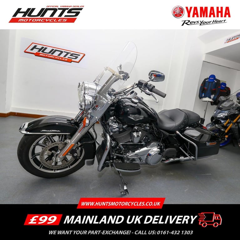 2019, '19 Harley-Davidson Road King FLHR. ONLY 5,956 MILES. £15,795