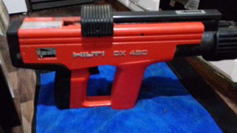 image for hilti dx450 nail gun ready for use 