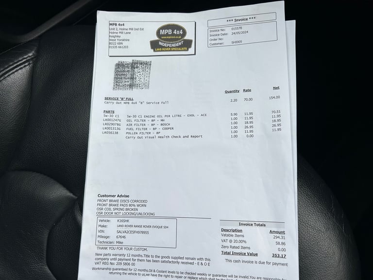 2014 Land Rover Range Rover Evoque 2.2 SD4 Pure 5dr [Tech Pack] ESTATE Diesel Manual