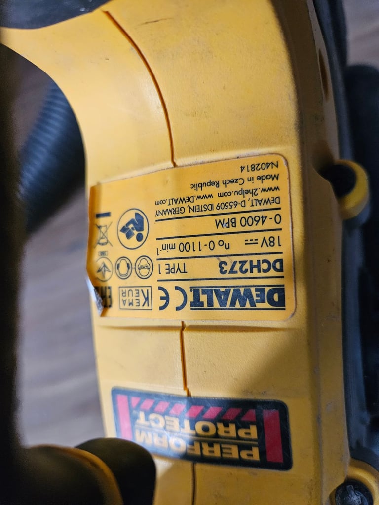 Dewalt cordless 18v SDS drill