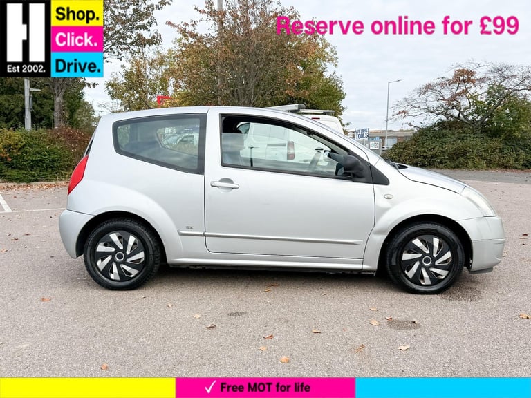 2006 Citroen C2 1.1i SX Hatchback 3dr Petrol Manual (138 g/km, 59 bhp) HATCHBACK Petrol Manual