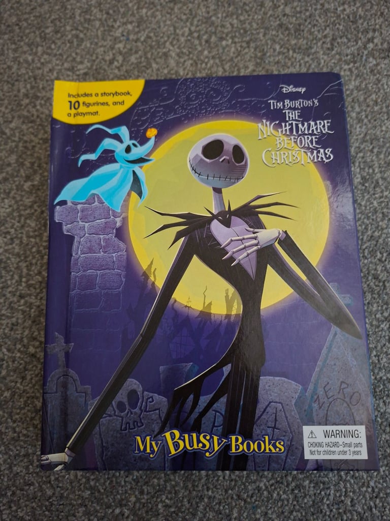 image for Nightmare before Christmas busy book