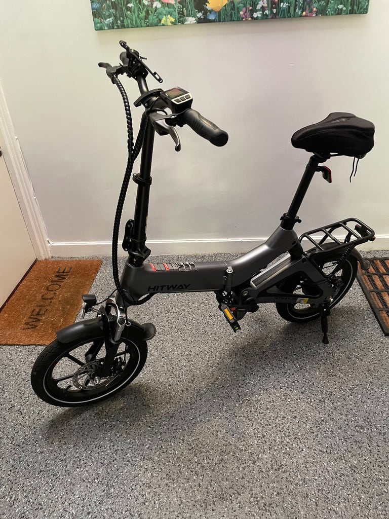 image for HITWAY BK2 Electric Bike, Folding Electric Bicycle With accessories