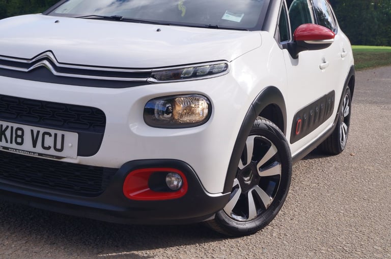 2018 Citroen C3 1.2 Petrol Flair Puretech S/S💥ULEZ FREE! 12-MOT 2-Owner 2-Key CarPlay