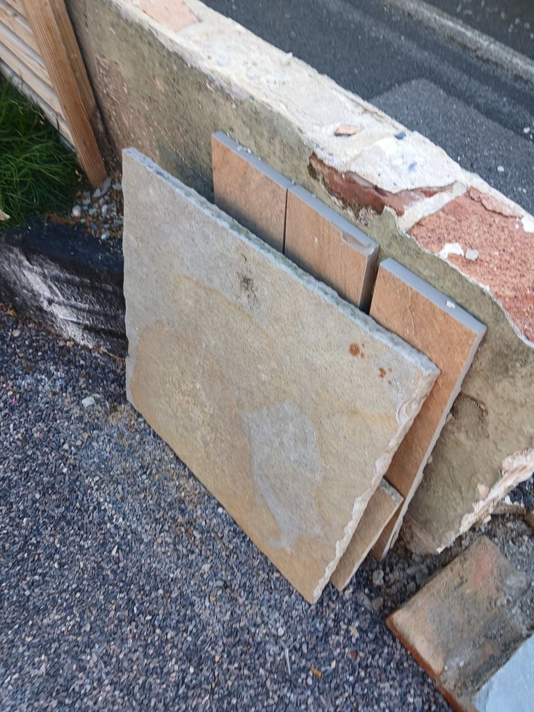 1 x large paving slab free