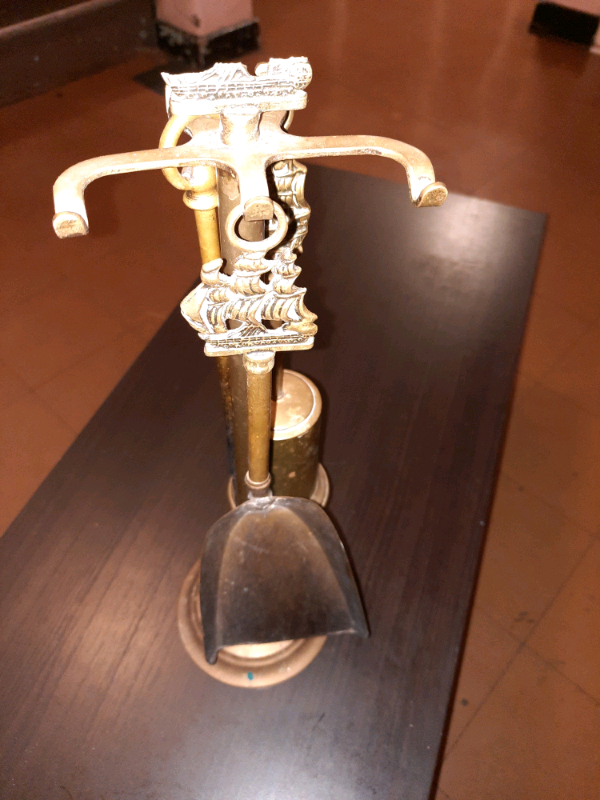 Brass Fireside Kit