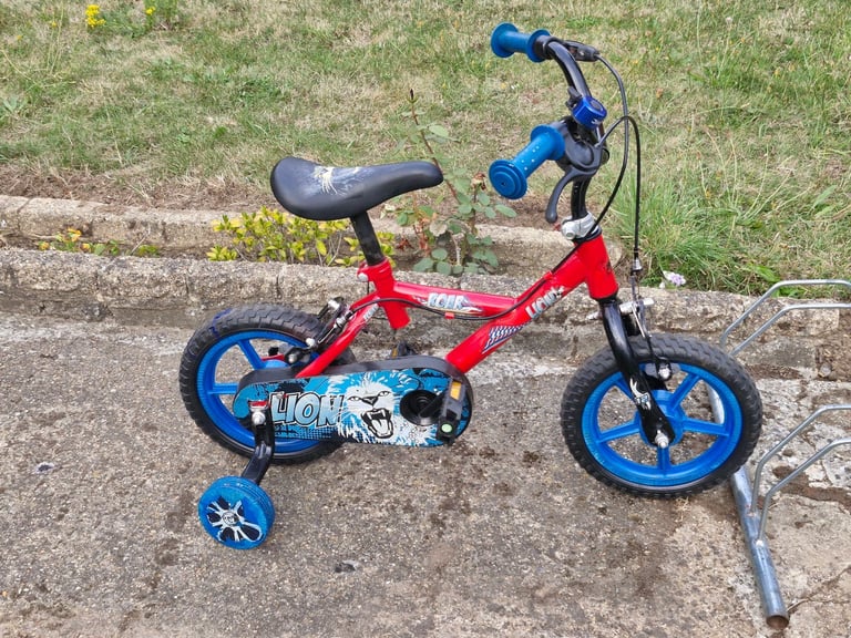 KIDS BOYS CHILDREN LION ROAR 12 INCH WHEELS BIKE BICYCLE