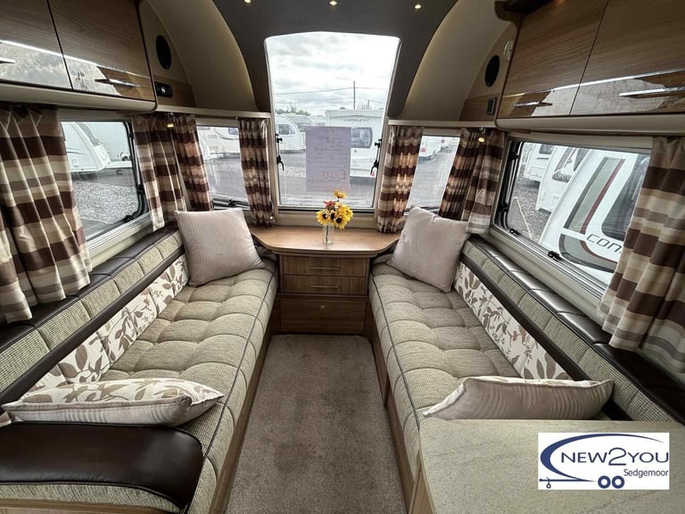 2015 Bailey Unicorn Cadiz 4 berth FIXED SINGLES Caravan - STOCK NO S082