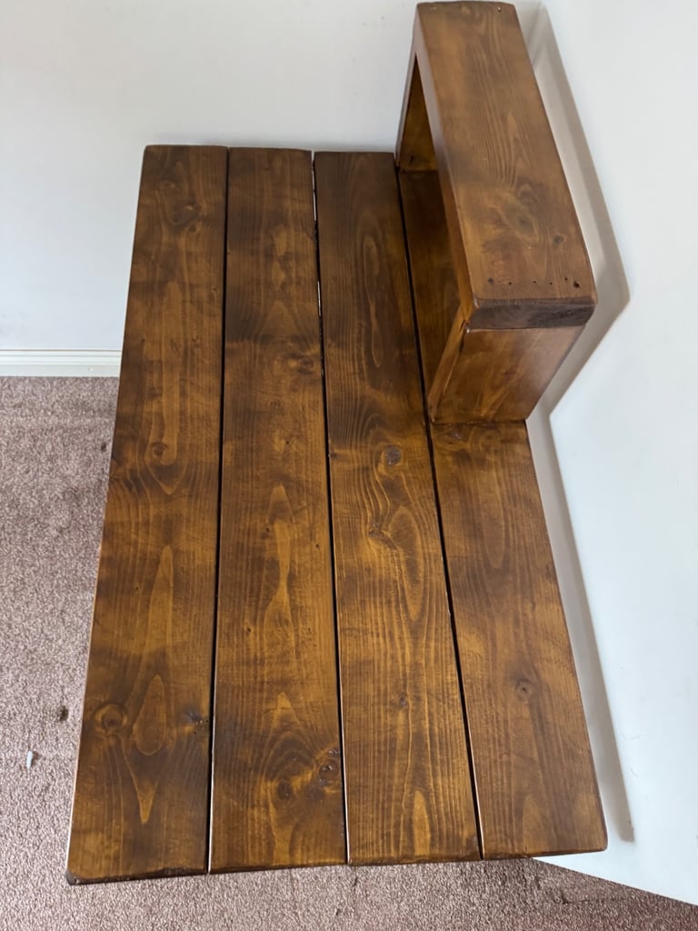 Hand Made Wooden Office Desk