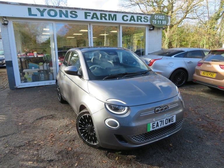 image for 2021 Fiat 500e 42kWh La Prima Hatchback 3dr All Electric Automatic (118 ps) Hatchback ELECTRIC Au...