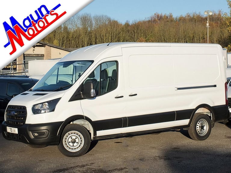 2020 "70" Ford Transit T350 EcoBlue 130PS 'Leader', LWB, Medium Roof Panel Van,
