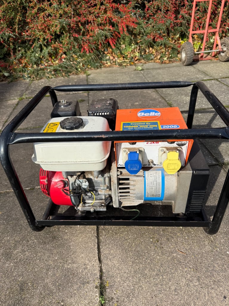 Honda GX160 5.5 2.7kv generator 