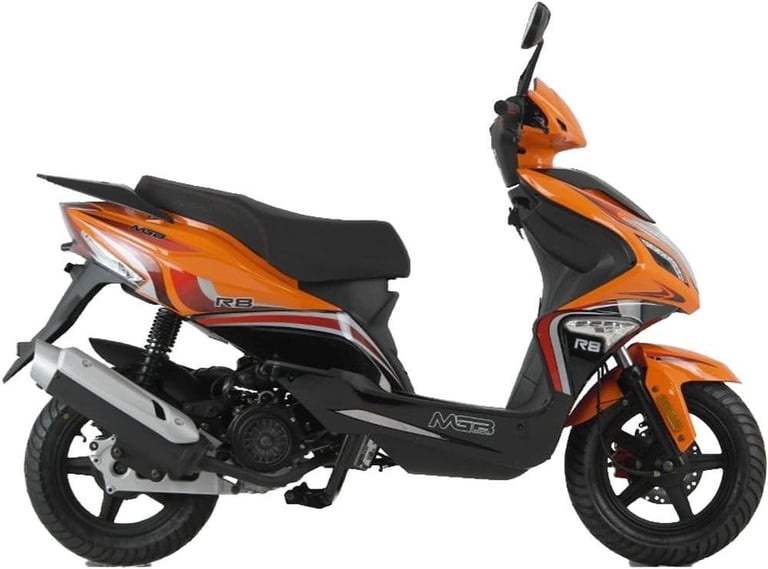 NEW MGB R8 125cc Sports Scooter Affordable Reliable Commuter A1 Licence Learn...