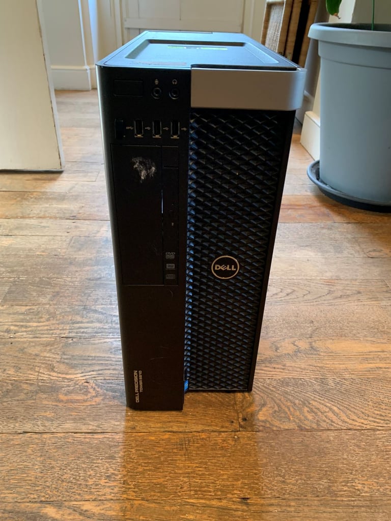 Dell Precision 5810 workstation PC, Nvidia GPU, 64GB RAM, Windows 11 Pro, Office 2021 Pro