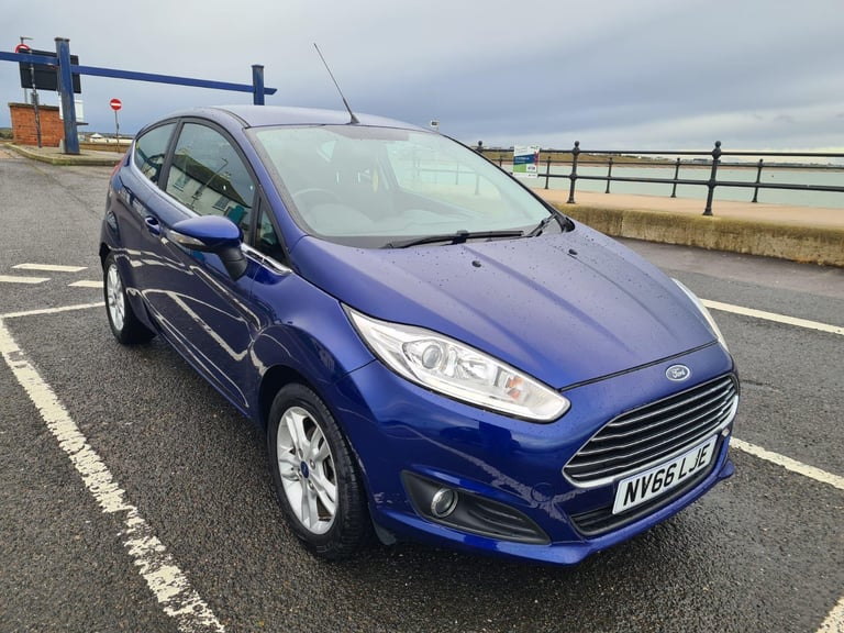 2017/66 Ford Fiesta 1,25 ZETEC 82, ONLY 40,468 MILES, ONLY 2 PRE OWNERS