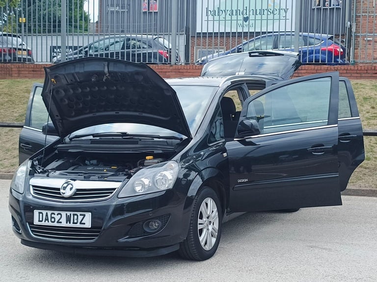 2012 Vauxhall Zafira 1.6 16V Design Euro 5 5dr (SNav) MPV Petrol Manual