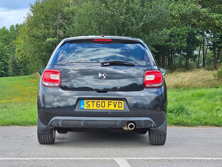 2010 Citroen DS3 1.6 HDi Black 3dr HATCHBACK DIESEL Manual