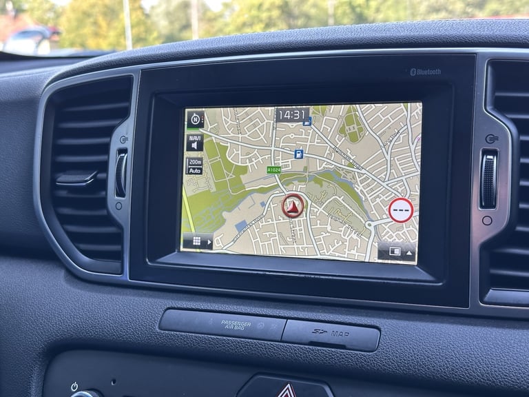 2016 Kia Sportage 1.6 GDI 2 Petrol Manual 5 Door SUV Black