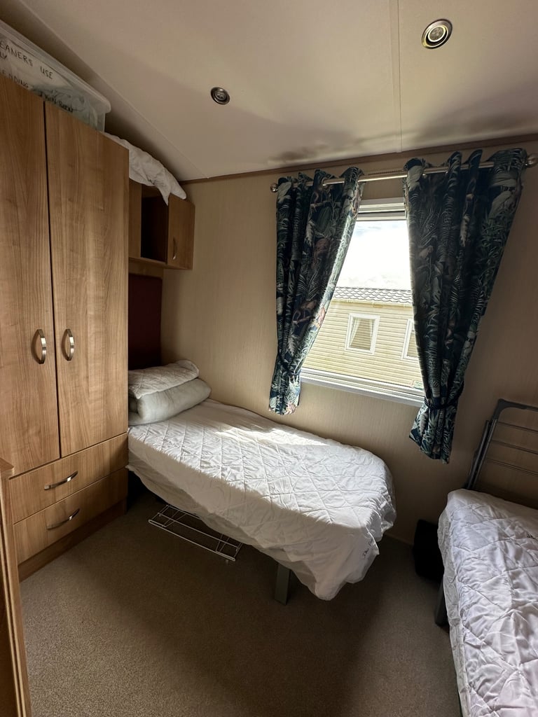 ABI Sunningdale 2014 two bed static caravan for sale sited on Haven Perran Sands