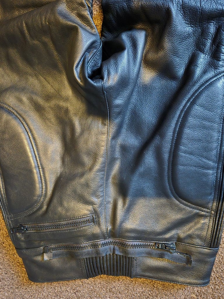 J&R Bike leather trousers 