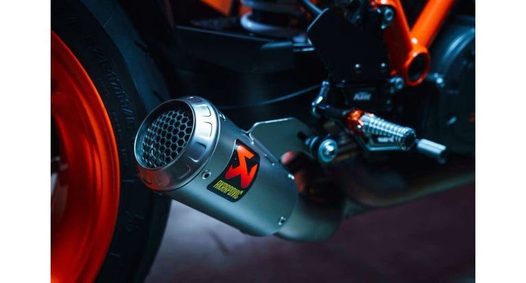 image for Akrapovic Slip On Exhaust System For KTM Superduke 1290 1390 R / RR 2020 - 2025
