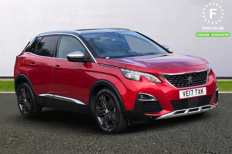 image for 2017 Peugeot 3008 2.0 BlueHDi 180 GT 5dr EAT6 Hatchback PETROL/ELECTRIC Automatic