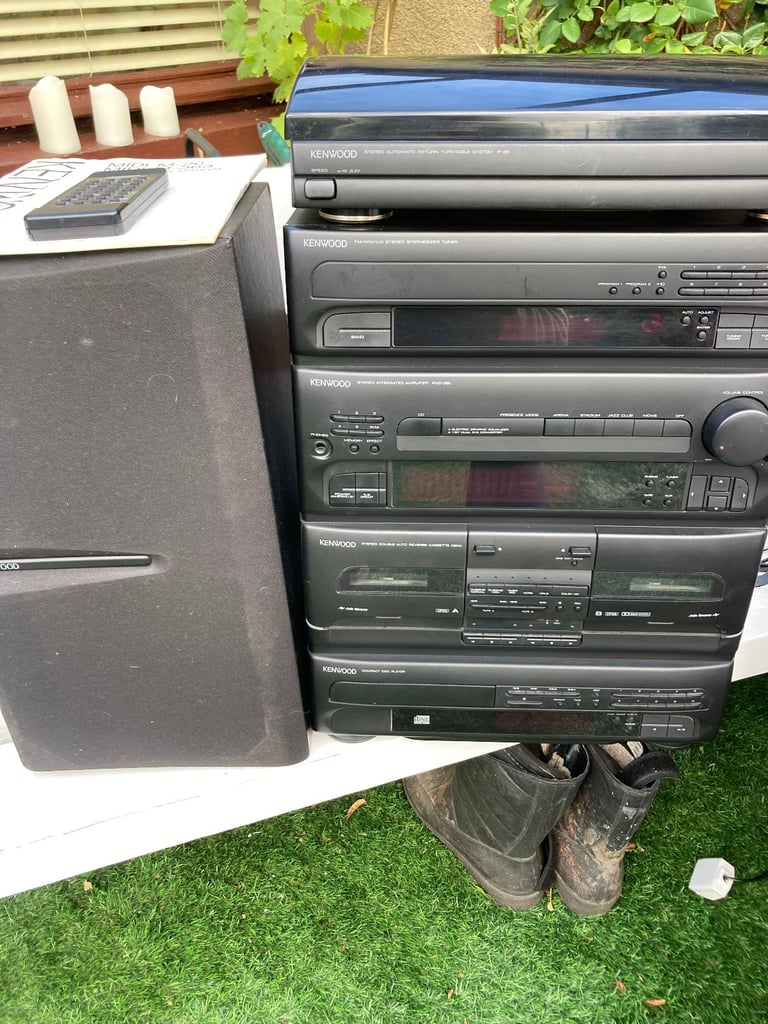 KENWOOD MIDI HI FI  M-26   M-363
