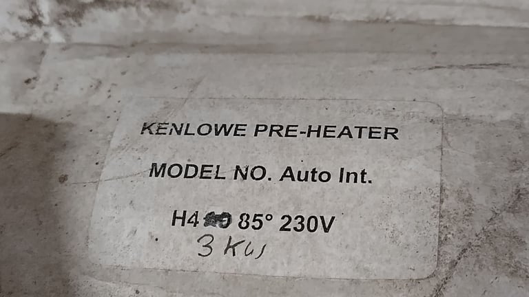 kenlowe 12v 24v engine interior preheater warmer winter 2kw 3kw van vw splitty 240v boat free post