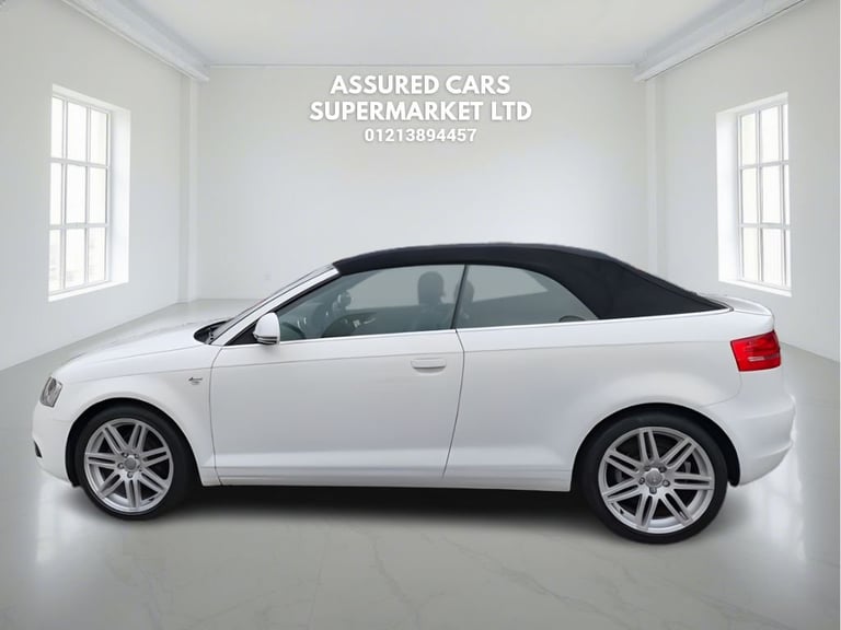 2008 Audi A3 1.8 T FSI S Line 2dr CONVERTIBLE PETROL Manual