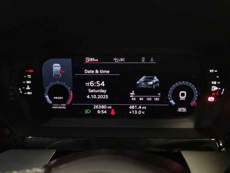 2022 Audi A3 35 TFSI S Line 5dr HATCHBACK PETROL Manual