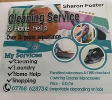 Sharon’s cleaning service 