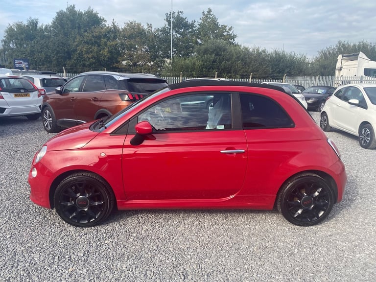 2016 Fiat 500 1.2 S 2dr CONVERTIBLE Petrol Manual
