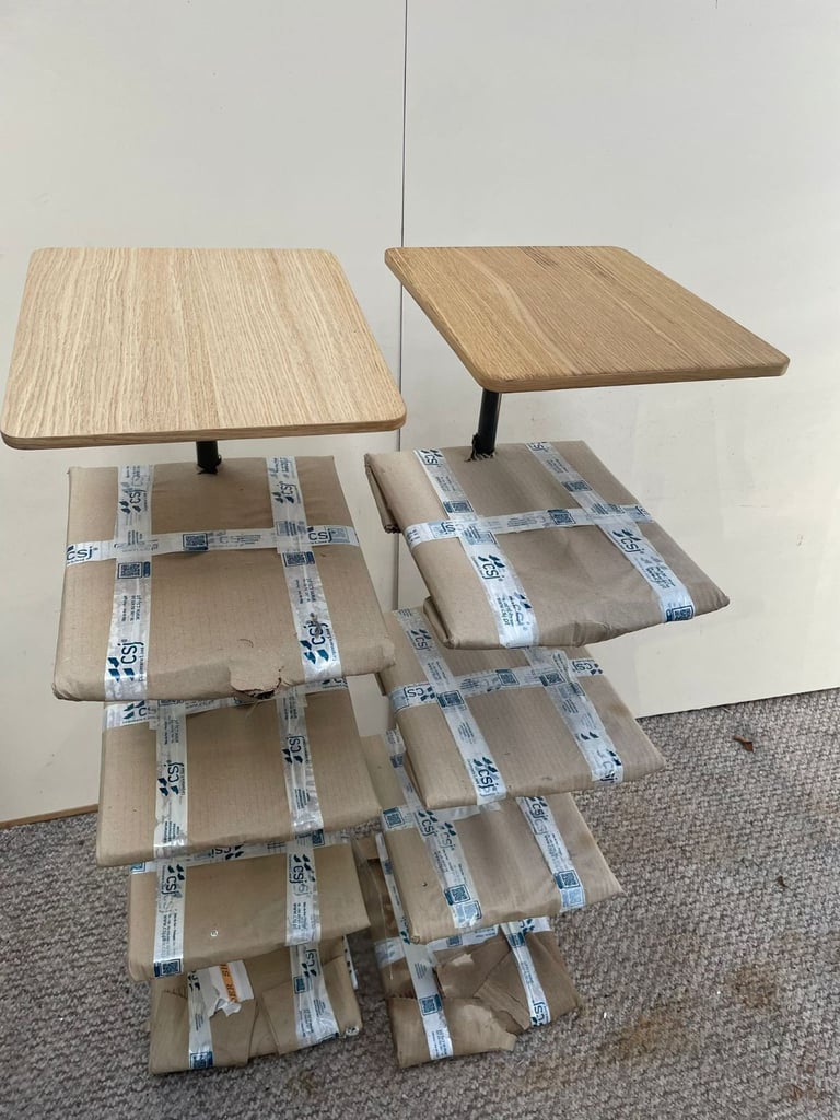 5 Tier Display Stands (Wooden Shelves) new 