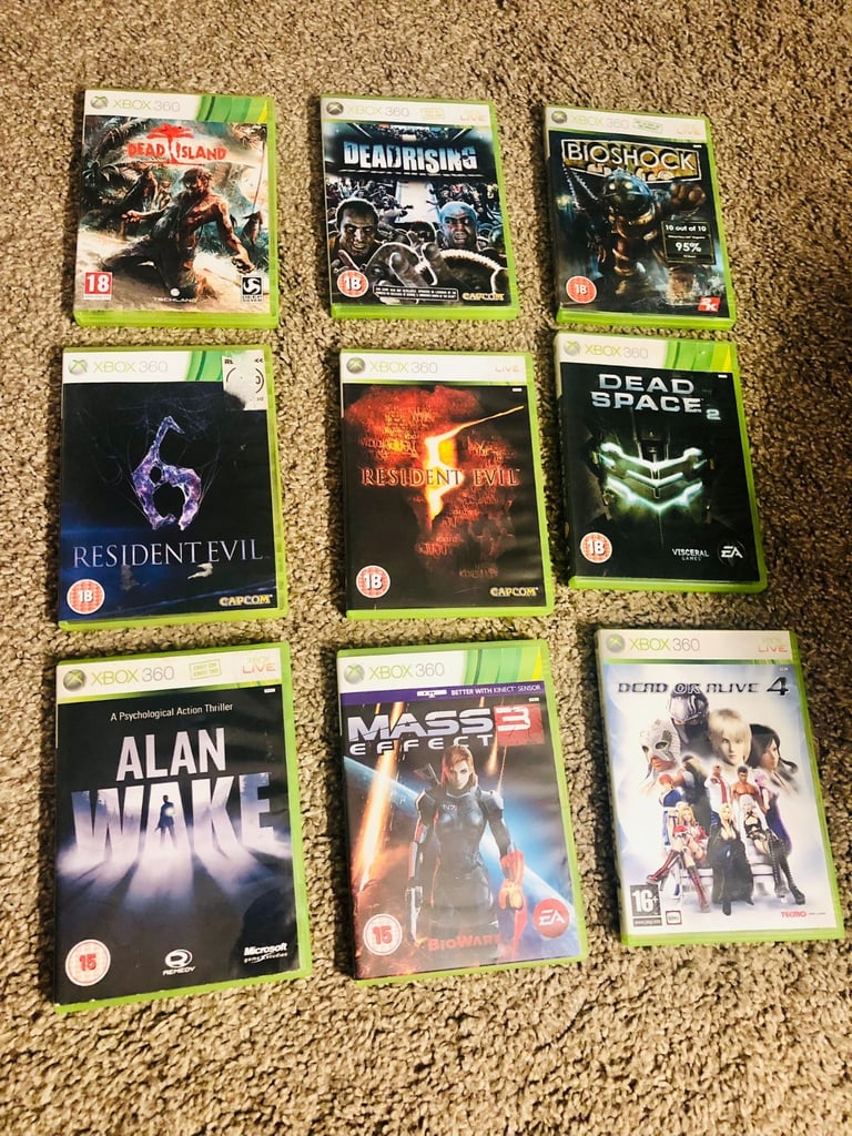 image for Xbox 360 games  Job lot of Xbox