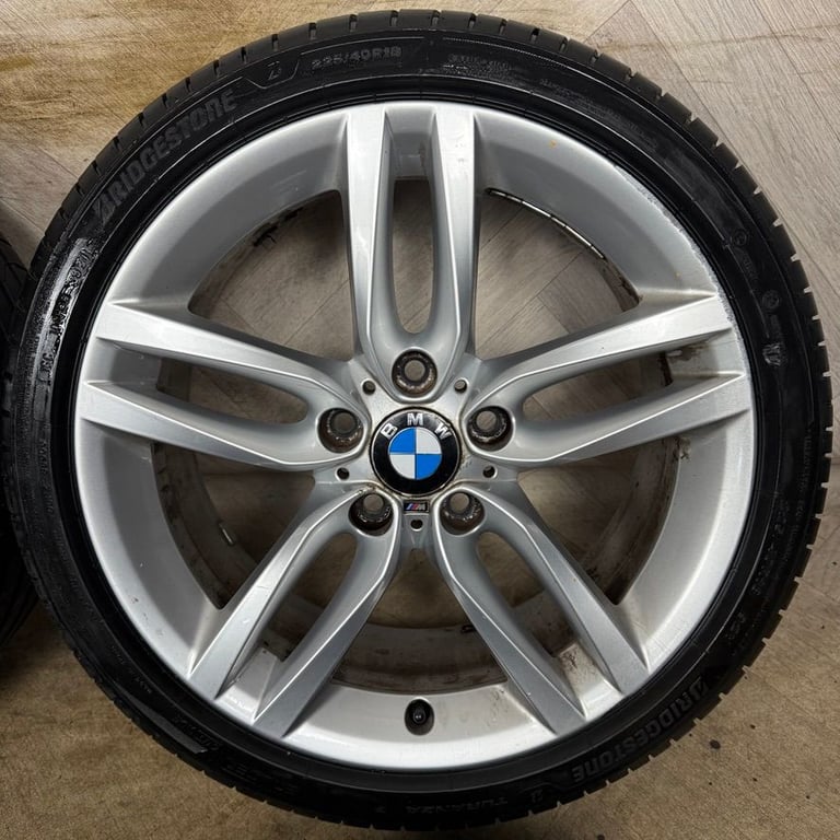 18'' GENUINE BMW 1 SERIES 2 F20 F21 F22 461 M SPORT ALLOY WHEELS TYRES ALLOYS