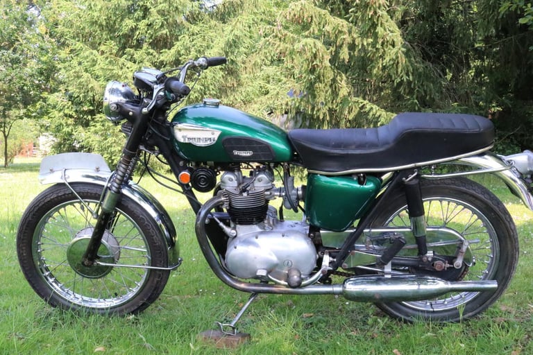 Triumph Trophy T100 SR 1966 Super Rare model, untouched and original