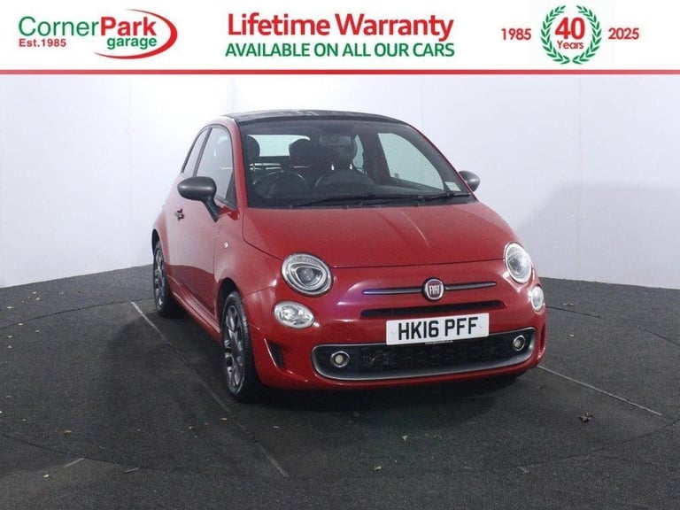 2016 Fiat 500C 0.9 TwinAir S Convertible 2dr Petrol Manual Euro 6 (s/s) (85 bhp)