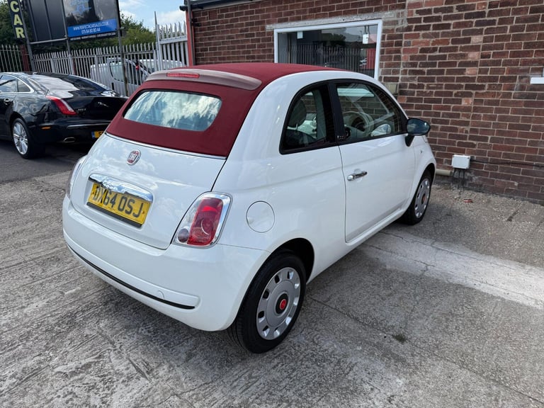 2014 Fiat 500C 1.2 Pop Euro 6 (s/s) 2dr CONVERTIBLE Petrol Manual